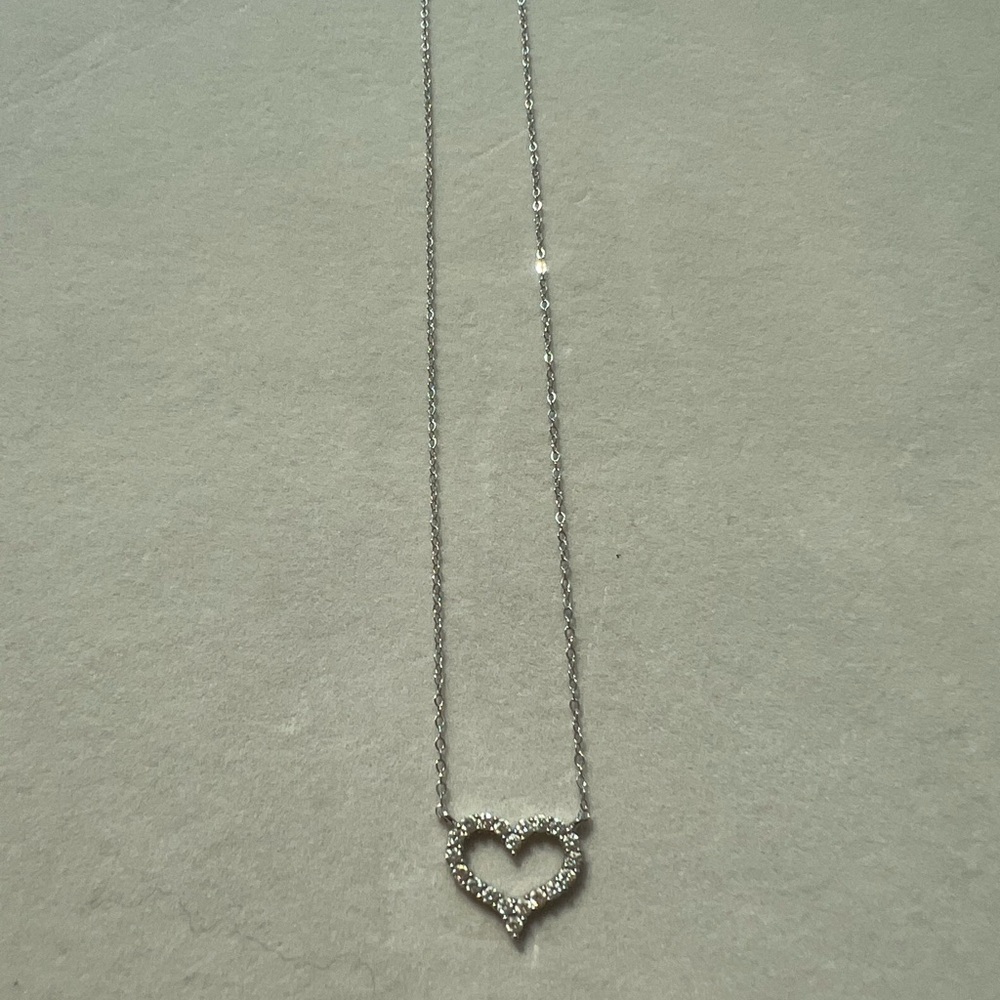 18” Open Heart Necklace